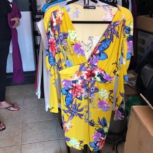 Cool girl. Stretch material dress